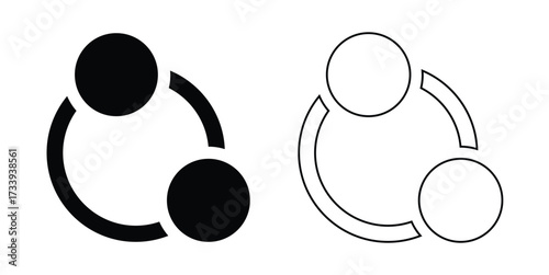 Target Icon Vector – Bullseye, Goal, Focus, Accuracy, GPS, Location, Radar, Strategy, and Marketing Symbol in Red White and Black Silhouette Styles