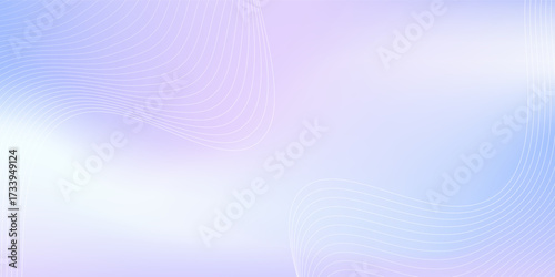 Abstract watercolor pastel turquoise indigo pink bright blurry background. White lines concept.