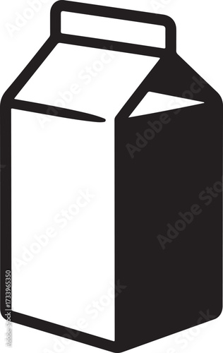 Simple Carton Icon milk juice