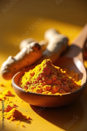 Turmeric powder curcuma