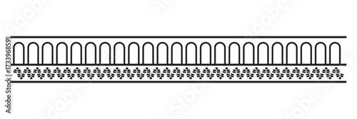 Puja Border, Arch, Frame, Background Advertisement Design for Puja Offer, Sale, Discount, Tags etc.