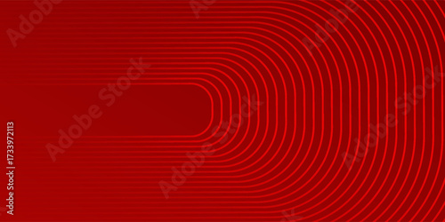 Red abstract background with glowing geometric lines. Gradient layout good nice texture simple