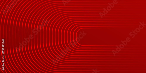 Red abstract background with glowing geometric lines. Gradient layout good nice texture