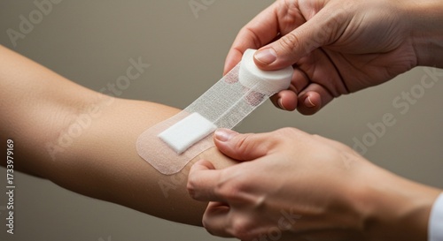 How to Safely Apply a Medical Dressing to an Injury