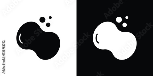 Soap icons set. vector icons designed in filled style