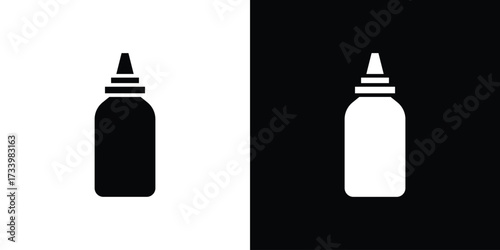 Sauce icons set. vector icons designed in filled style
