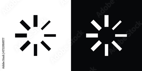Loading icons set. vector icons designed in filled style