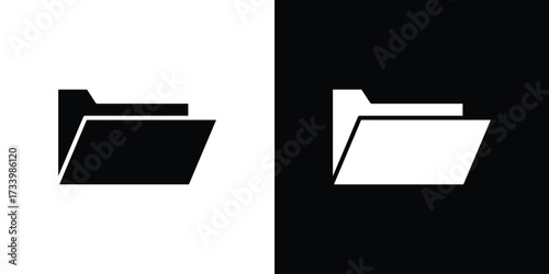 Folder upload icons set. vector icons designed in filled style