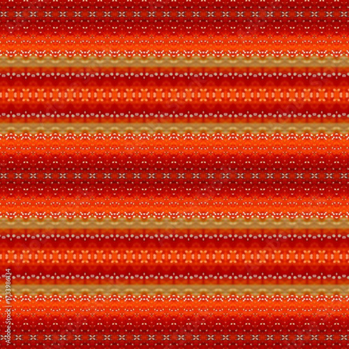 Seamless red abstract striped pattern with geometric repetition, perfect for textiles, wallpaper, or digital design. Golden keywords: abstract, pattern, red, art, design.