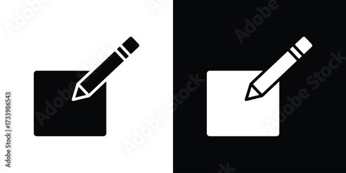 Edit icons set. vector icons designed in filled style