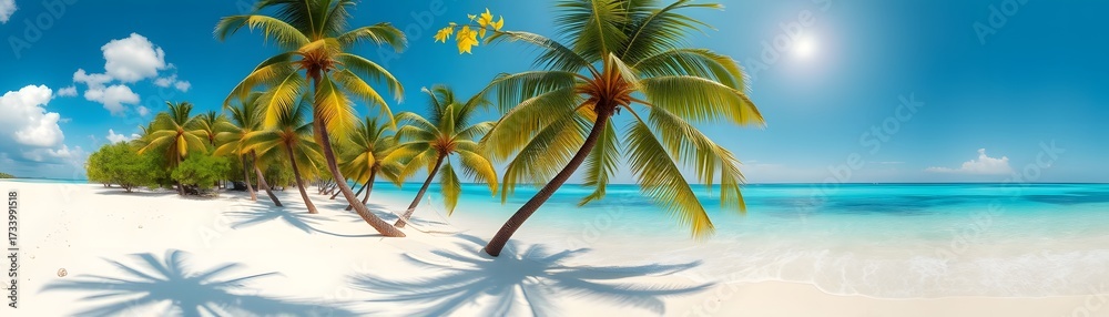 Obraz premium Tropical Beach Paradise