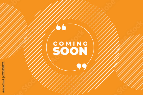 coming soon promo background for new arrival or release