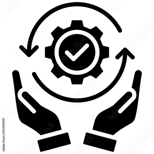 Operational Efficiency glyph icon