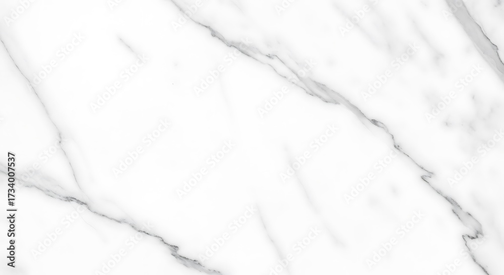 Obraz premium Elegant white marble texture with subtle grey veins natural stone background.
