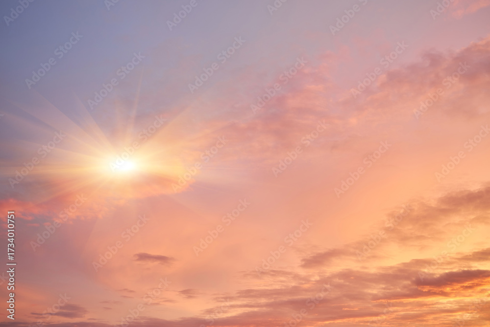 Obraz premium Colorful Sky Canvas