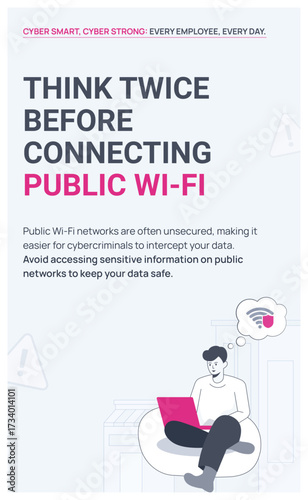 Think twice before connecting public wi-fi
