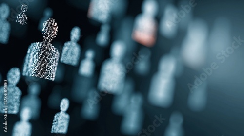 Find your ideal candidate with this modern talent pool concept, perfect for recruitment, HR, and building your high-performing team with data insights