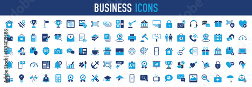 Set of Business icon. Maths, Speedometer, Danger, Achievement, Party, Sale, Bank, Success, Shopping, Businesscard, Secure, Add, Finance, Technology, Bell, Document, Speedometer, Setting illustration. 