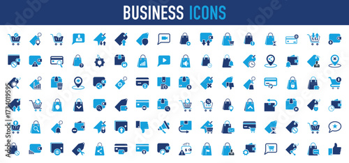 Set of Business vector icon. Sale, Wrong, Fashion, Buy, Finance, Market, Verify, Payment, Time, University, Service, Shopping, Tag, Preferences, Direction, Universal, Letter, Wait illustration. 