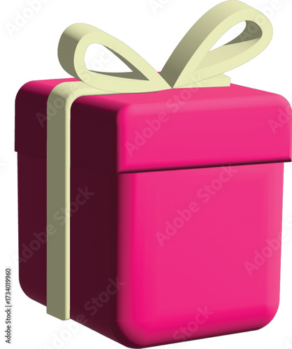 pink gift box