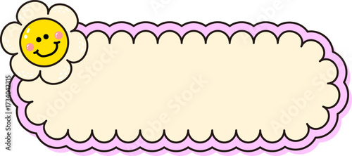 Cute Flower Text Box