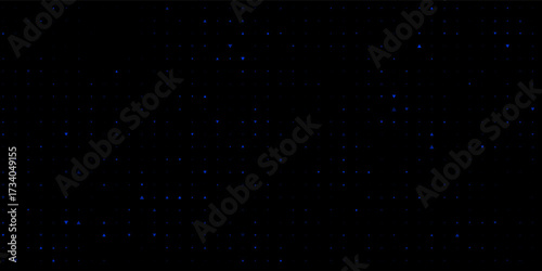 Led screen light background texture with pixel pattern. Digital tv display wall panel in blue, pink and purple gradient. Abstract bright television videowall grid vector design template with circle