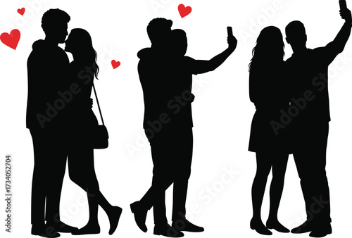 Diverse Love in Silhouette