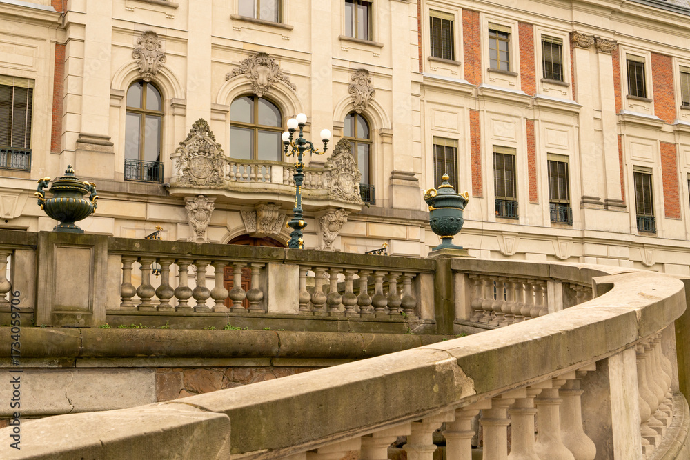 Fototapeta premium Neo baroque castle in Pszczyna in Poland