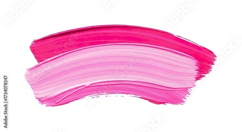 Pink lipstick swipe texture