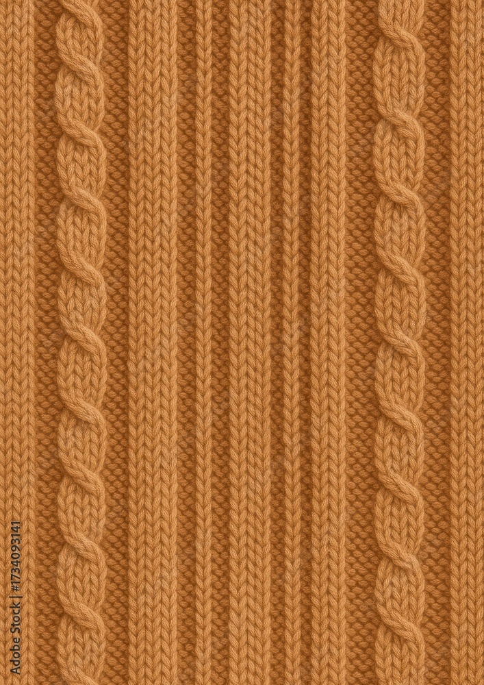 Fototapeta premium Cozy textured knitted pattern