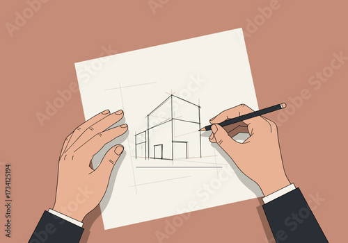 Architectural sketching techniques creative visual indoor space design innovation