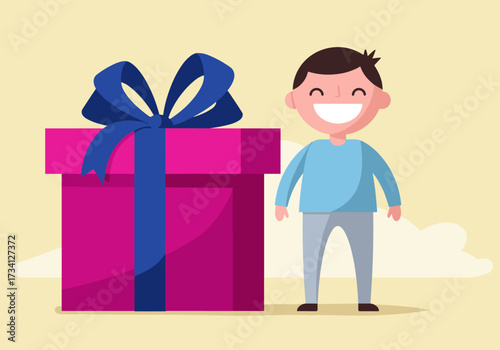 Celebrating special moments with gifts joyful event style playful atmosphere cheerful perspective