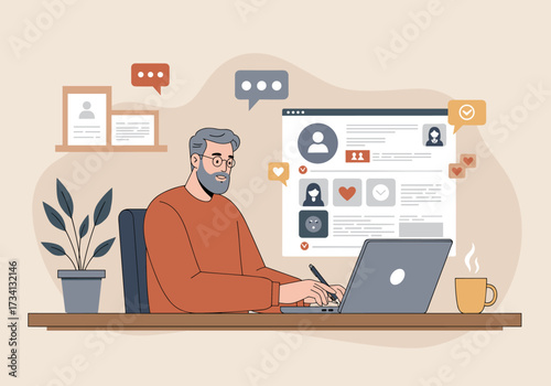 Remote work productivity tips for professionals home office setup digital environment engaging viewpoint