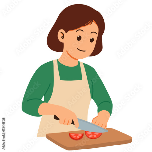 Cooking mom