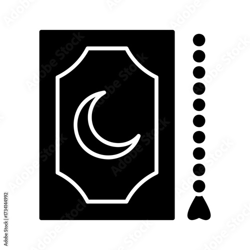 Quran with prayer beads