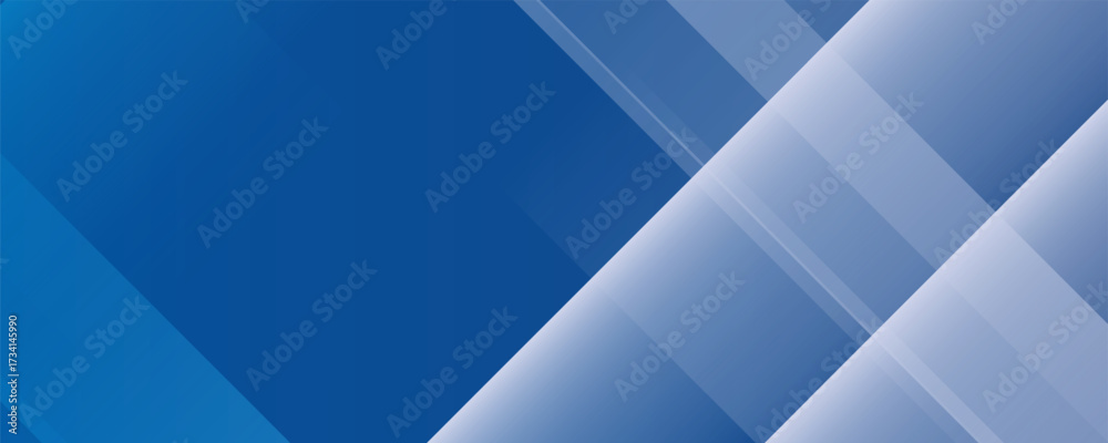 Obraz premium Abstract bacgkround blue and white gradient. Modern blue abstract rectangle box lines background for presentation design, banner, brocure, and business card