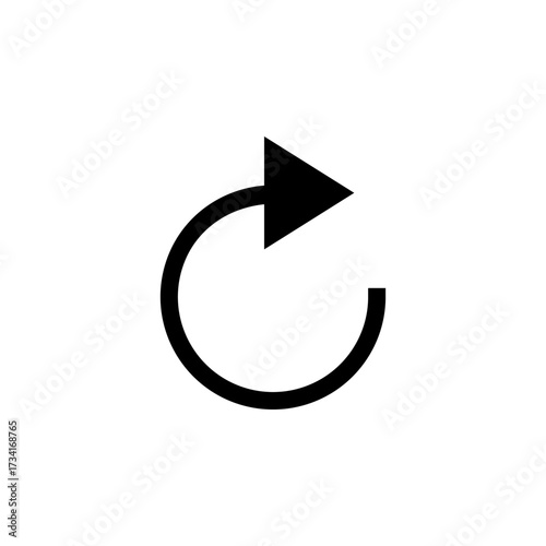 Redo Icon for Action and Repetition