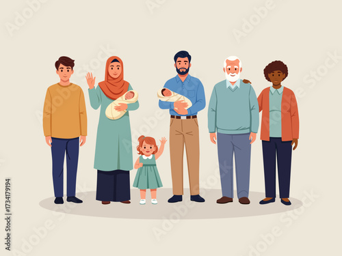 group of different people diverse background group happy men women friends sharing opinions finding common ground