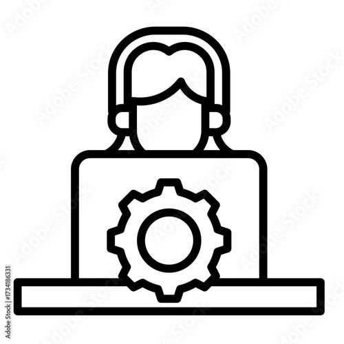 Technical Support  Icon Set Multiple Style Collection