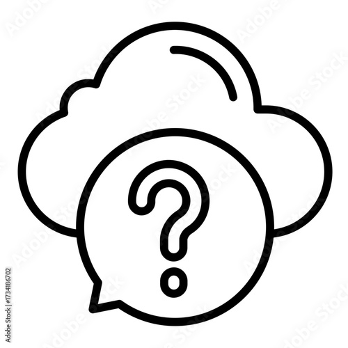 Cloud Support  Icon Set Multiple Style Collection