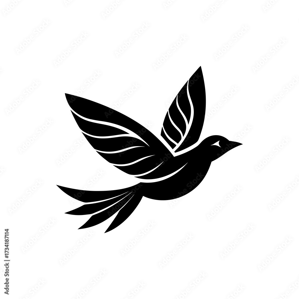 Obraz premium vector illustration of an eagle