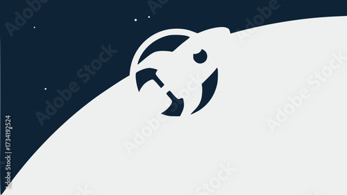 Cute cartoon polar bear vector illustration swimming in the blue ocean water with fish and marine animals