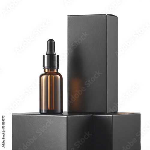 perfume bottle isolated on white