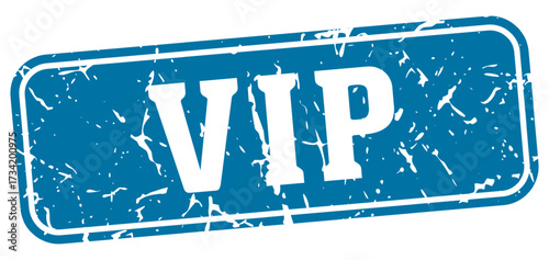vip rectangular sign. vip stamp