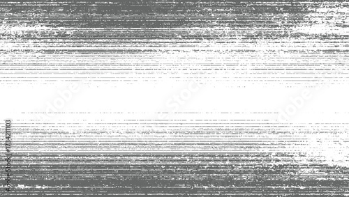 distressed gray and white horizontal striped texture with a noisy, static-like appearance.