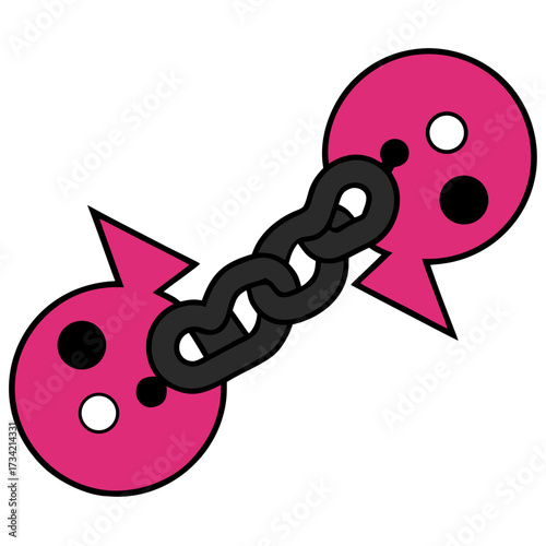 funny octopus cartoon isolated