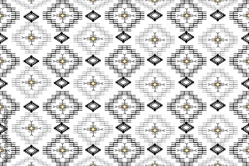 A refined monochrome geometric pattern with subtle golden accents, blending modern minimalism with timeless elegance. Perfect for upscale interiors, fashion, and sophisticated design projects.