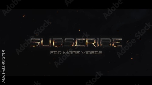 YouTube Subscribe Animation | SUBSCRIBE for More Videos Animation