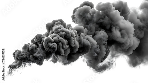 Realistic Explosion Smoke Cloud with Fire Effect,Dense Cloud of Dark Smoke Isolated on Transparent Background,Black smoke cloud forming on transparent,Black smoke cloud effect
,Dark black smoke cloud,