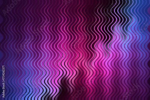 Abstract purple and pink wavy lines create a dynamic and vibrant texture